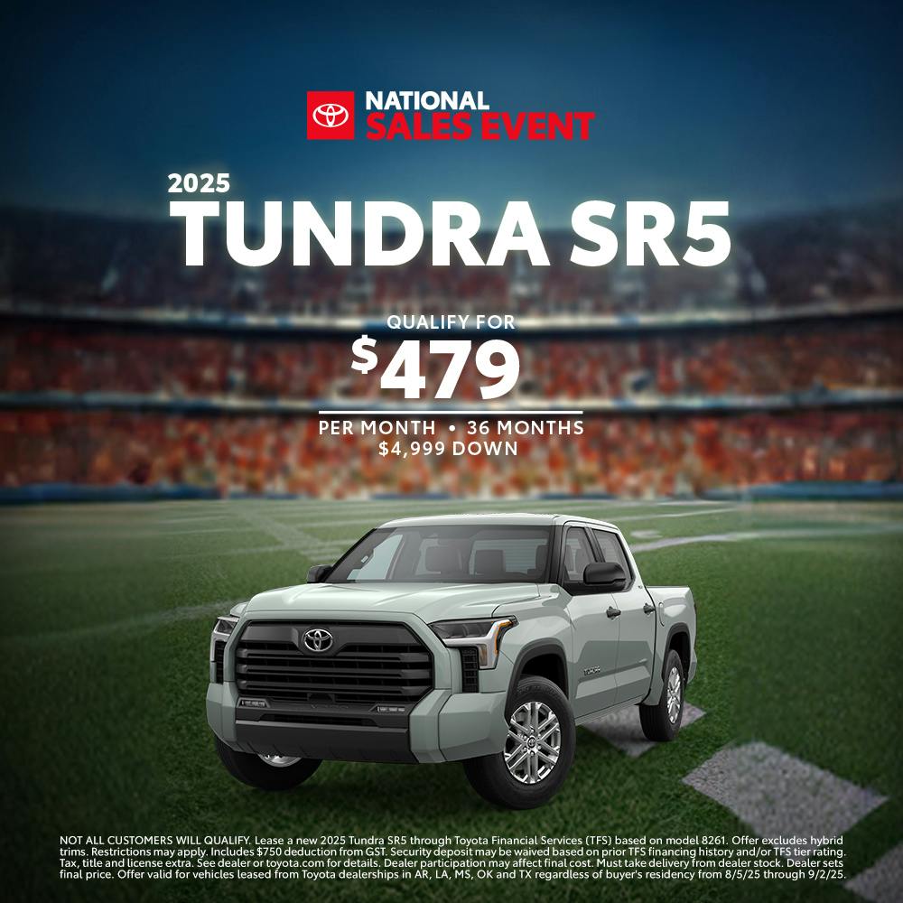 August 2025 GST Tundra Lease