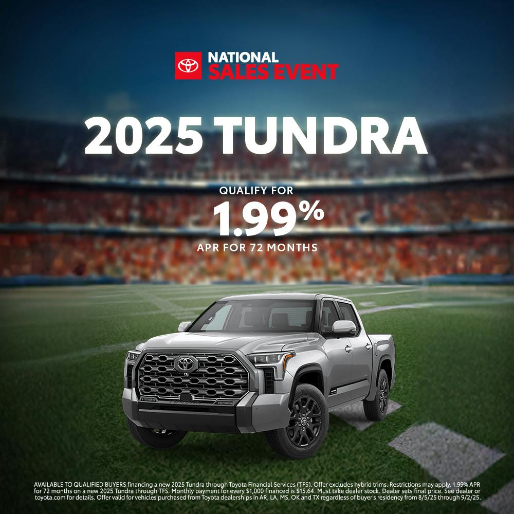 August 2025 GST Tundra