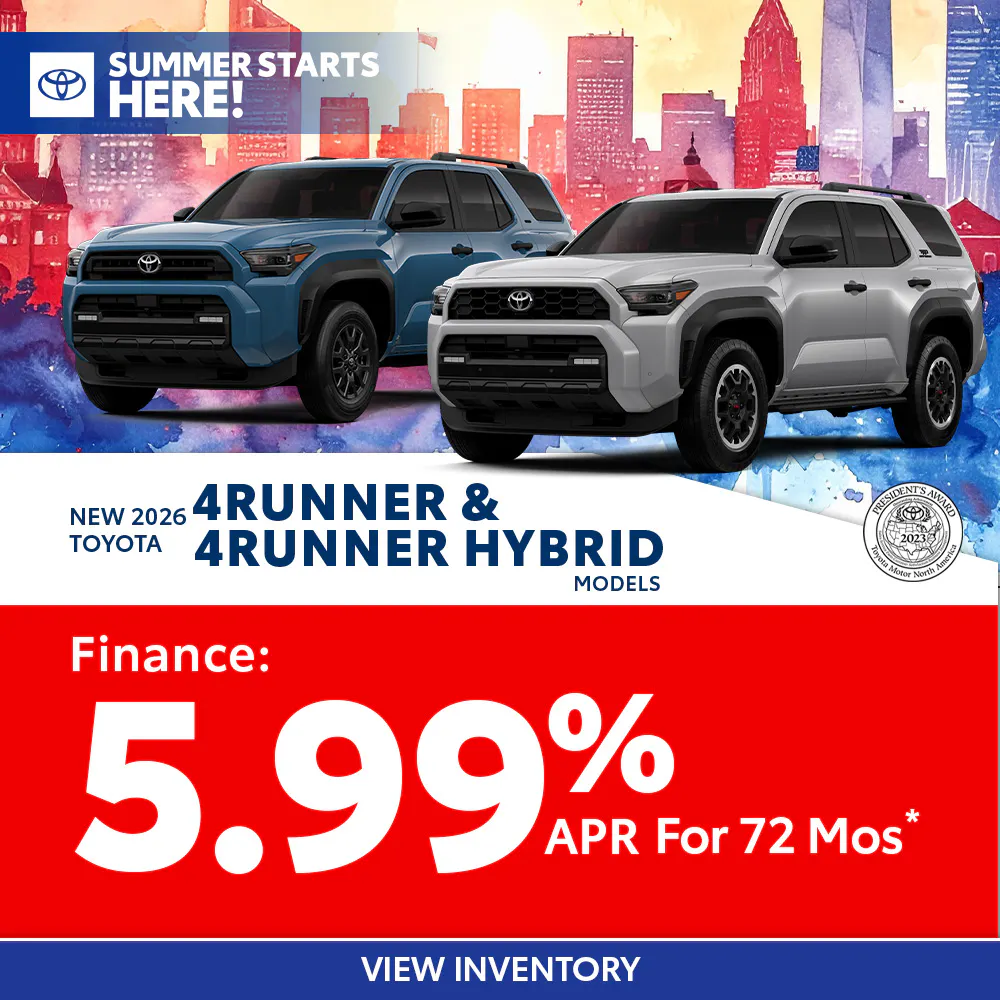 New 2026 Toyota 4Runner and 4Runner Hybrid Models