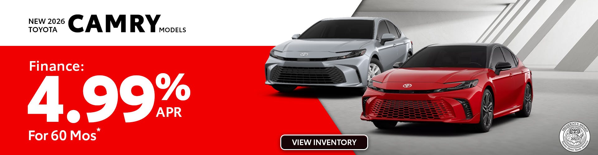New 2026 Toyota Camry Models