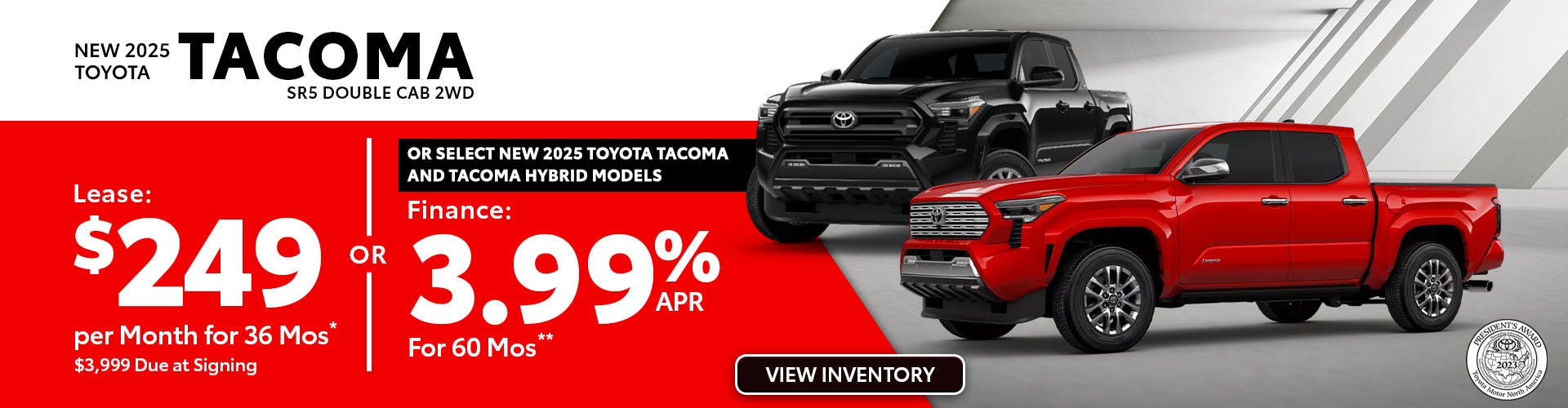 New 2025 Toyota Tacoma SR5 Double Cab 2WD
