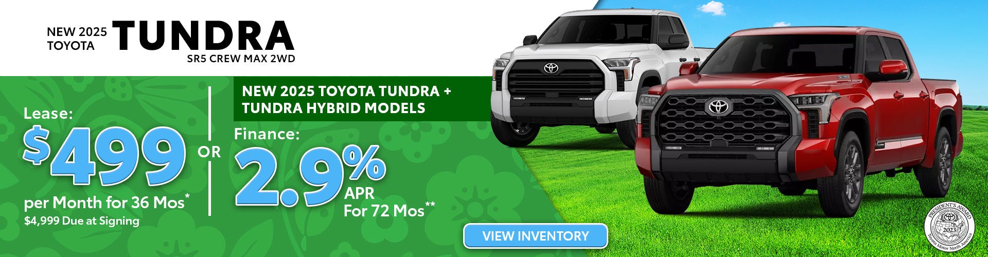 DA_April_New 2025 Toyota Tundra SR5 Crew Max 2WD