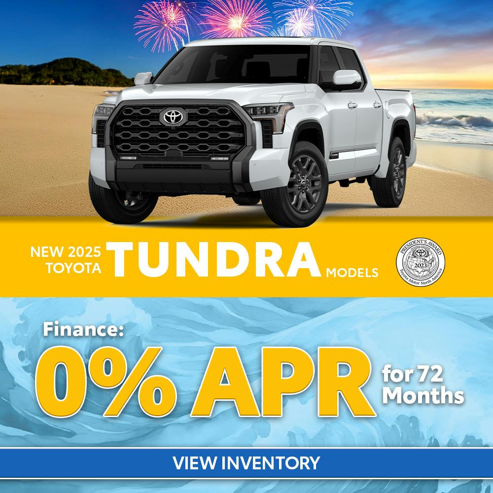 New 2025 Toyota Tundra Models