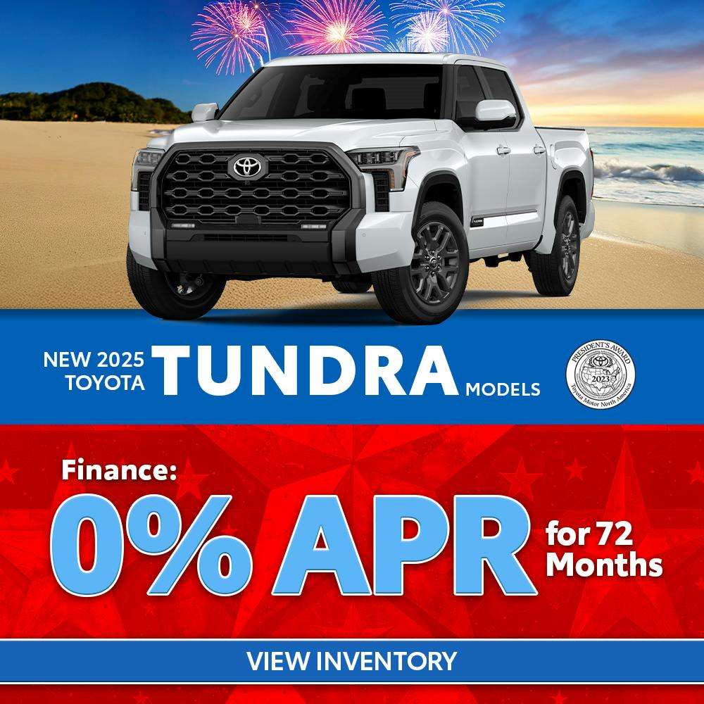 DA_july_New 2025 Toyota Tundra Models