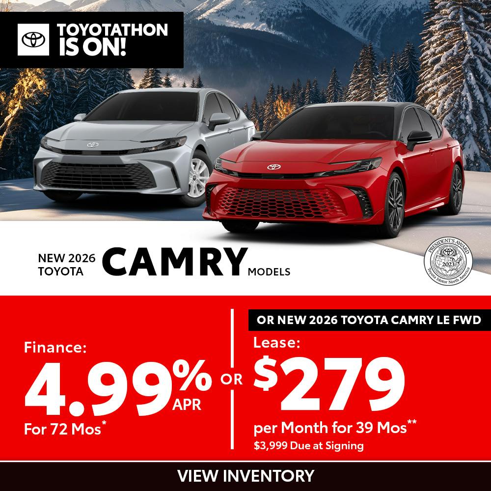 New 2026 Toyota Camry Models OR New 2026 Toyota Camry LE FWD