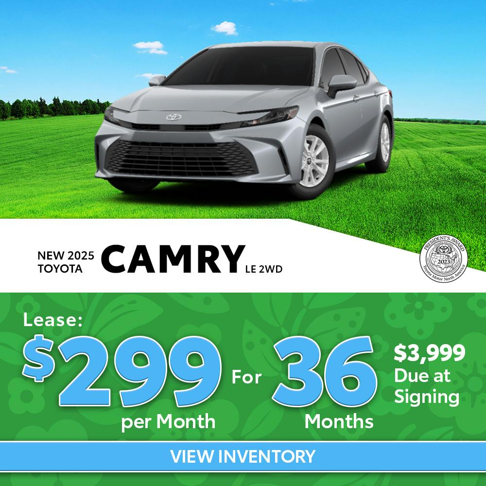 DA_April_New 2025 Toyota Camry LE 2WD