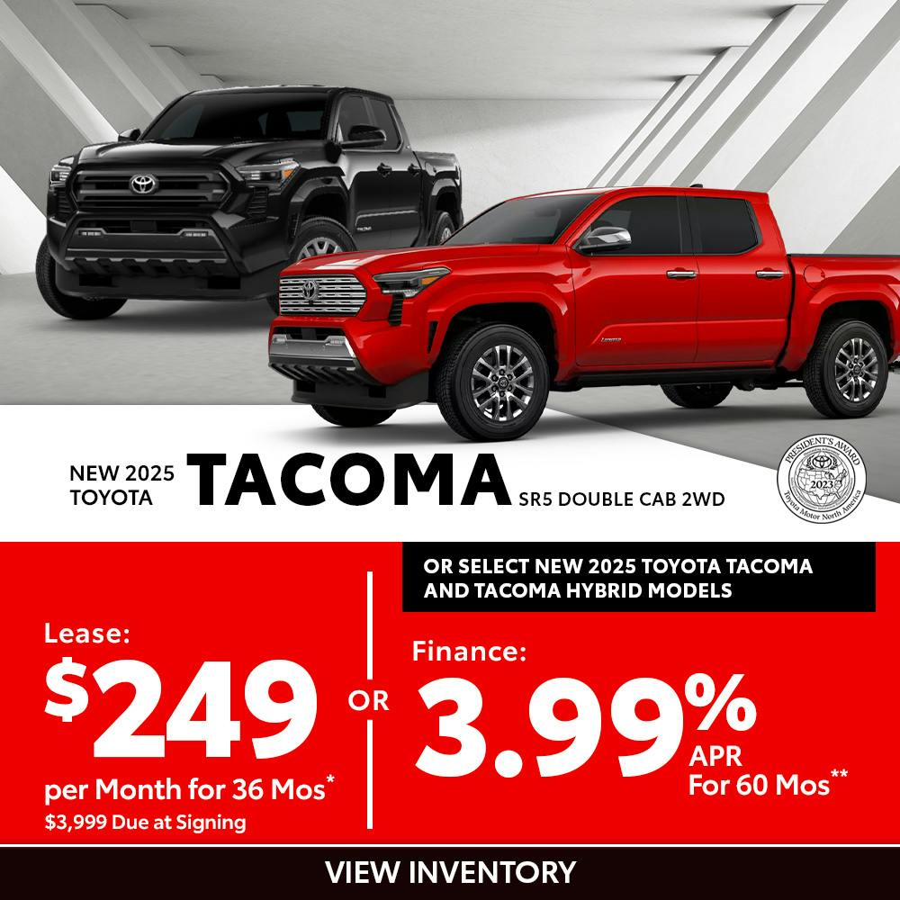 New 2025 Toyota Tacoma SR5 Double Cab 2WD