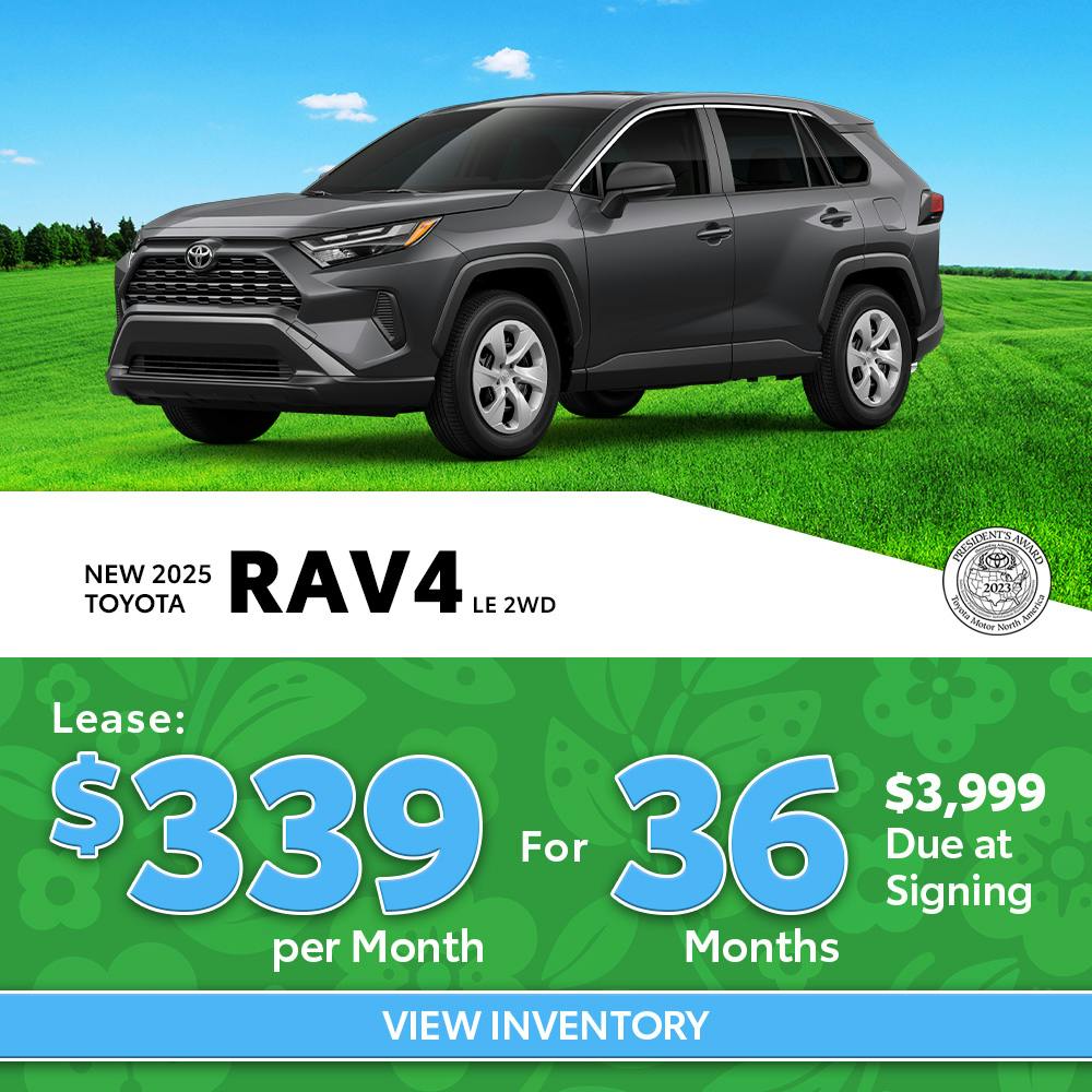 DA_April_New 2025 Toyota RAV4 LE 2WD