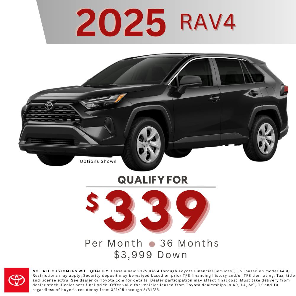 March 2025 GST RAV4