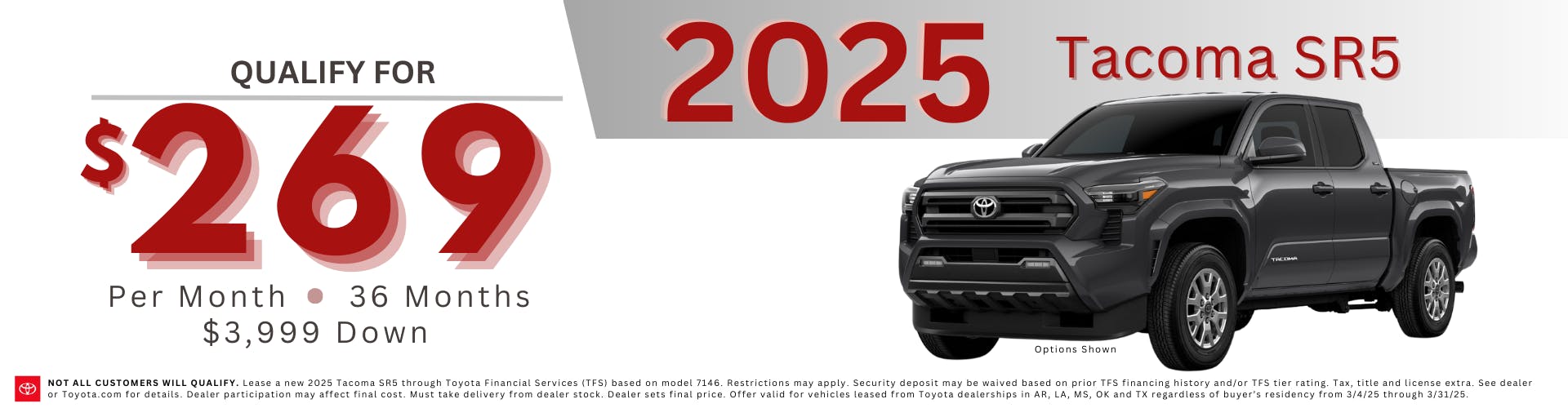 March 2025 GST Tacoma