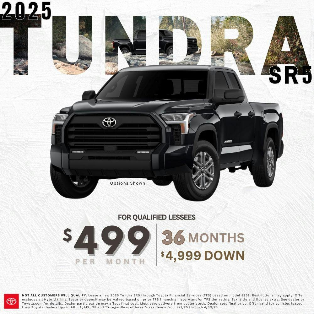 April 2025 GST Tundra Lease