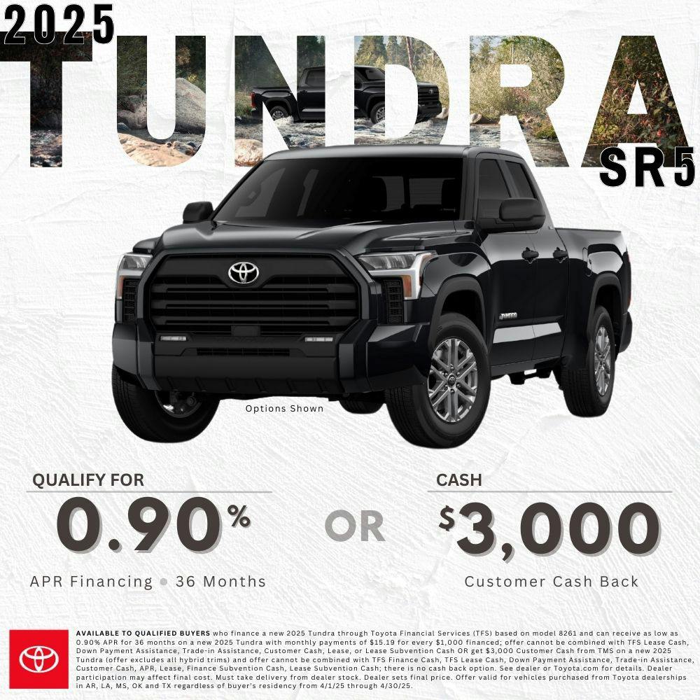 April 2025 GST Tundra