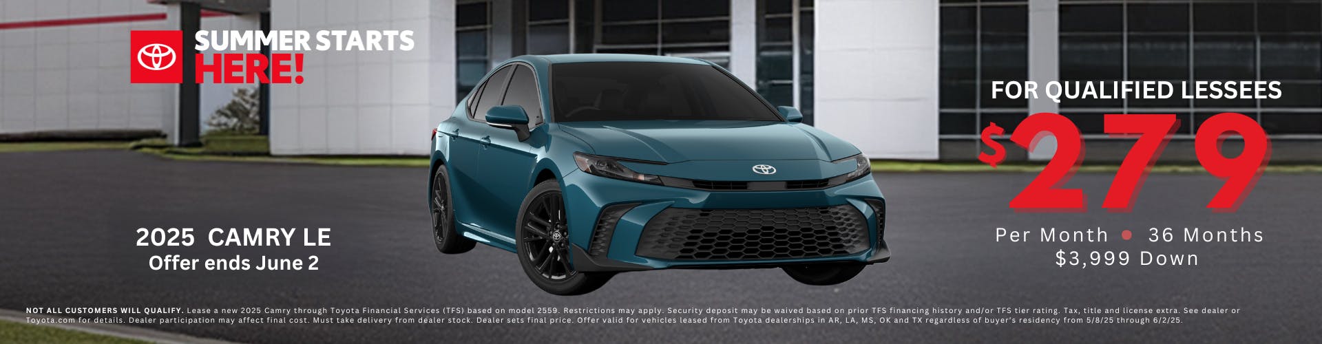 May 2025 GST Camry