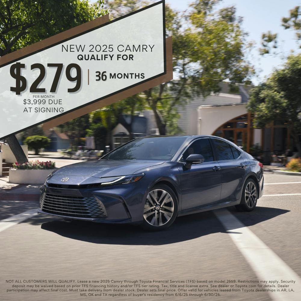 June 2025 GST Camry Lease