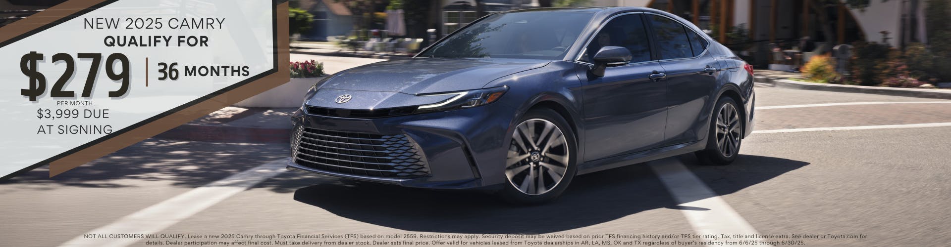 June 2025 GST Camry Lease