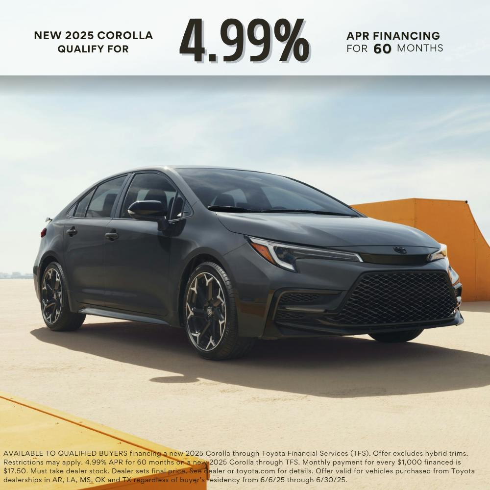 June 2025 GST Corolla APR