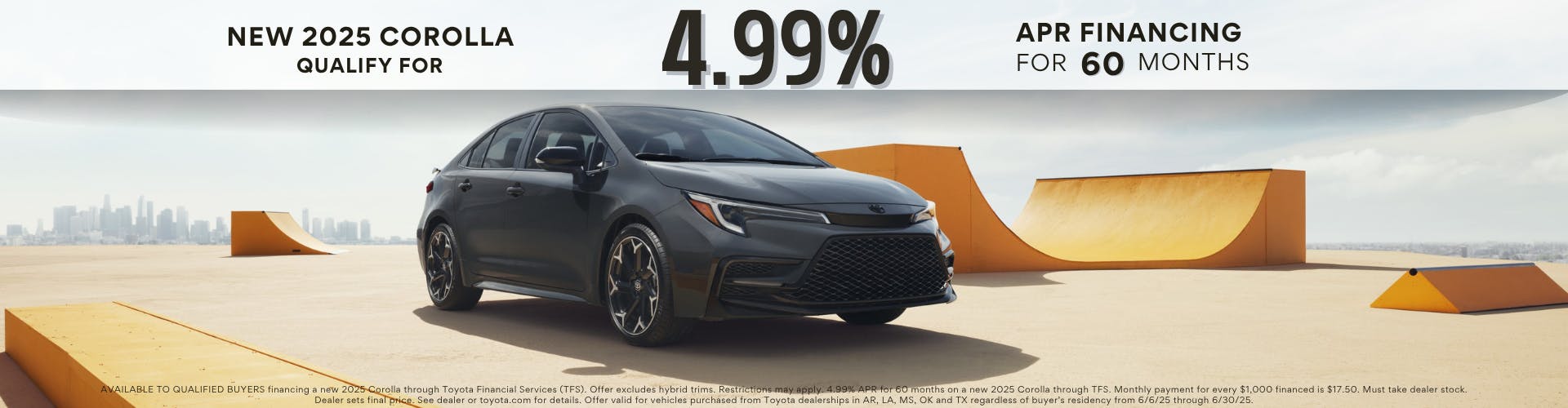June 2025 GST Corolla APR