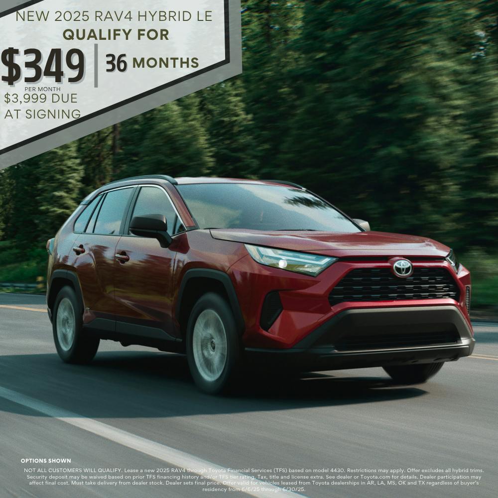 June 2025 GST RAV4 Hybrid Lease