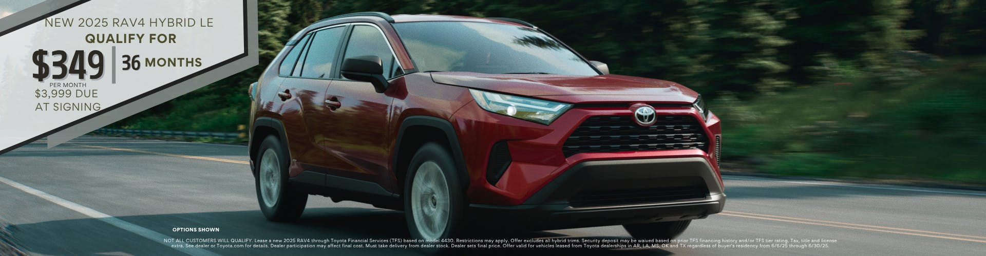 June 2025 GST RAV4 Hybrid Lease