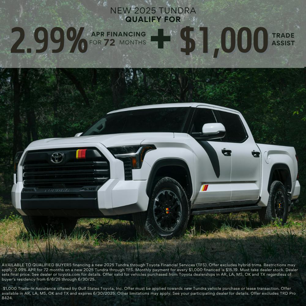 June 2025 GST Tundra