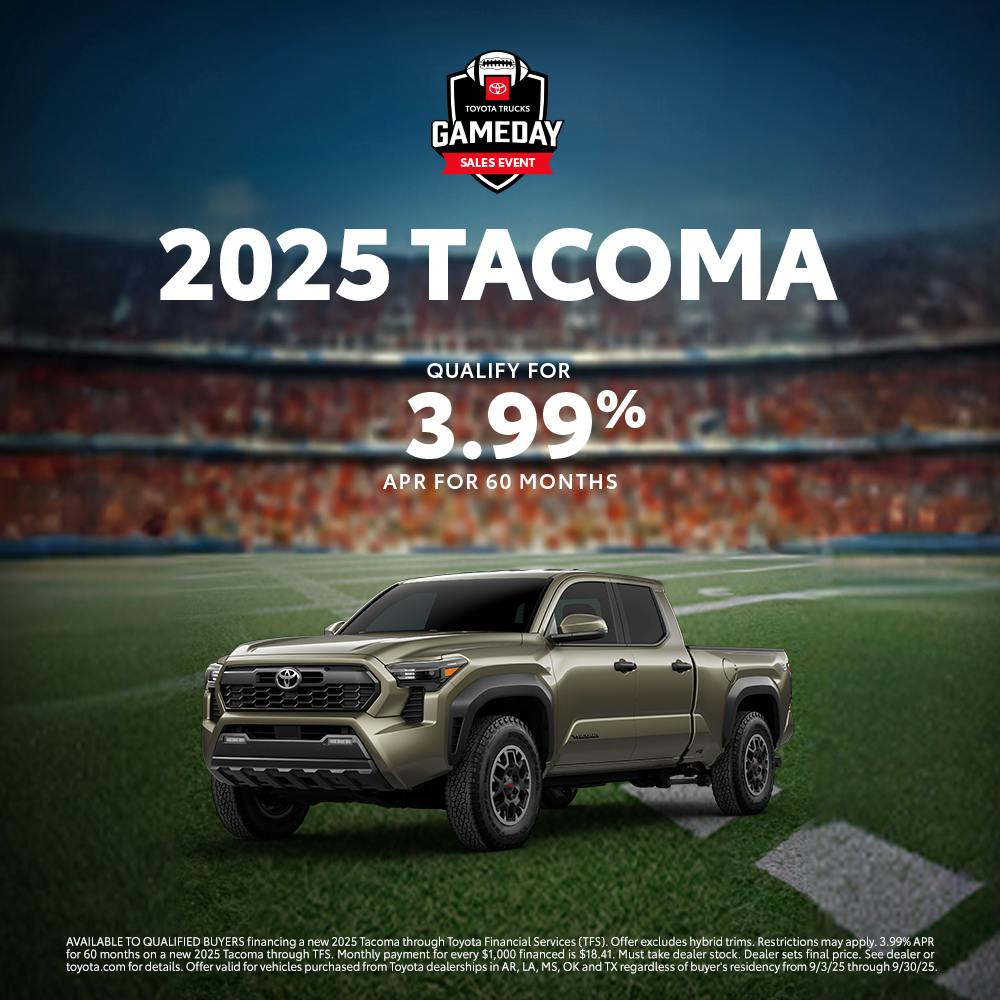 September 2025 GST Tacoma APR