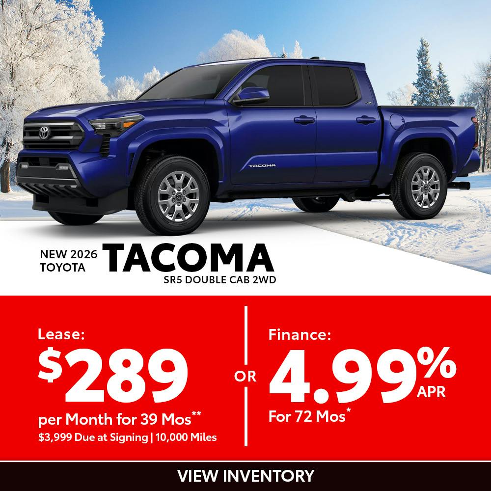 New 2025 Toyota Tacoma SR5 Double Cab 2WD