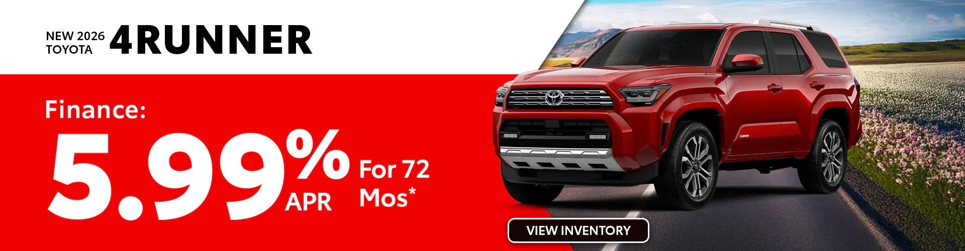 New 2026 Toyota 4Runner