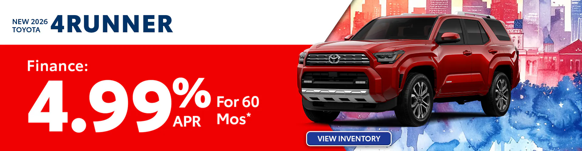 New 2026 Toyota 4Runner