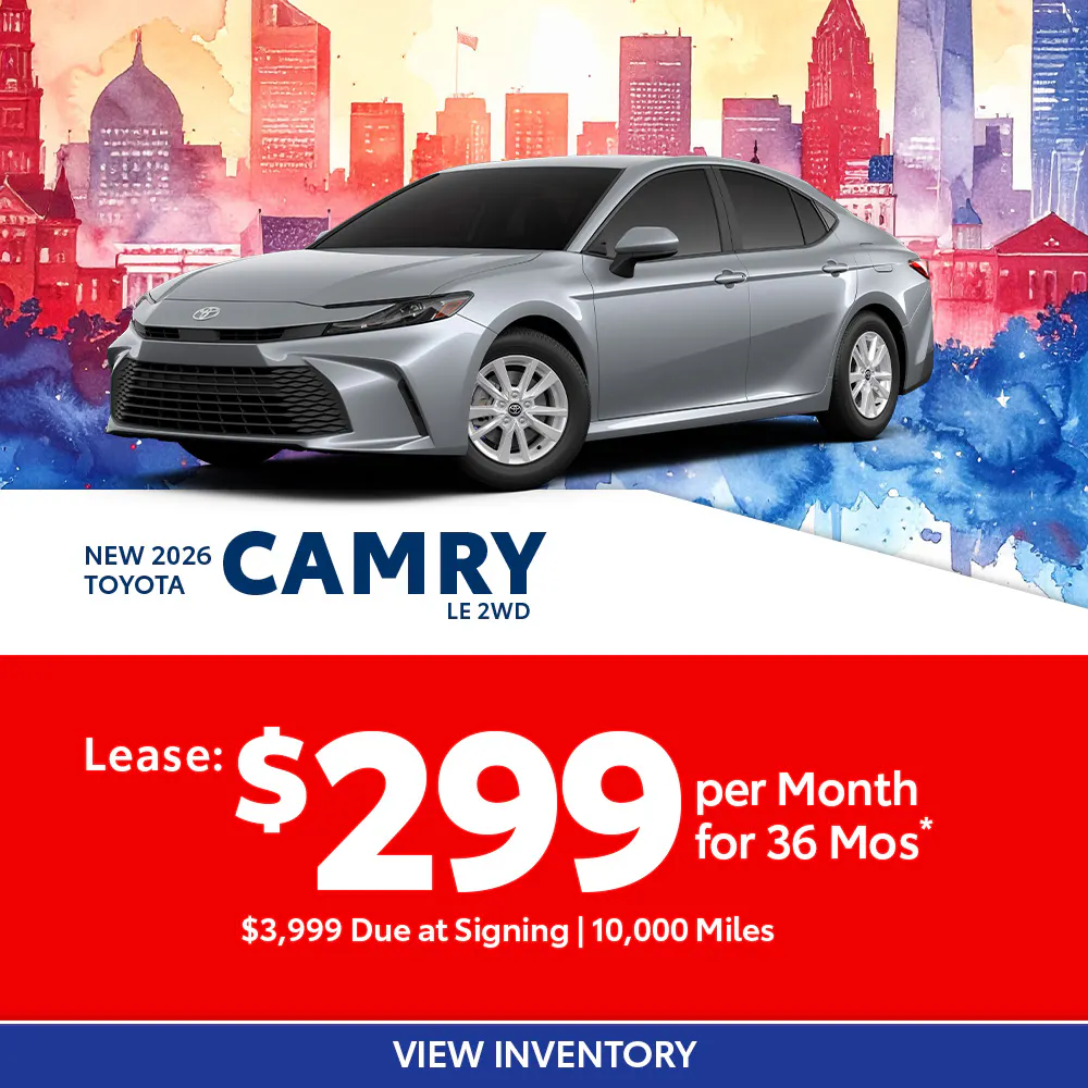 New 2026 Toyota Camry LE 2WD