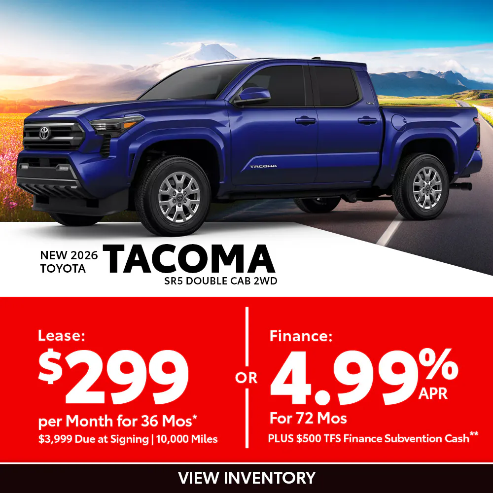 New 2026 Toyota Tacoma SR5 Double Cab 2WD