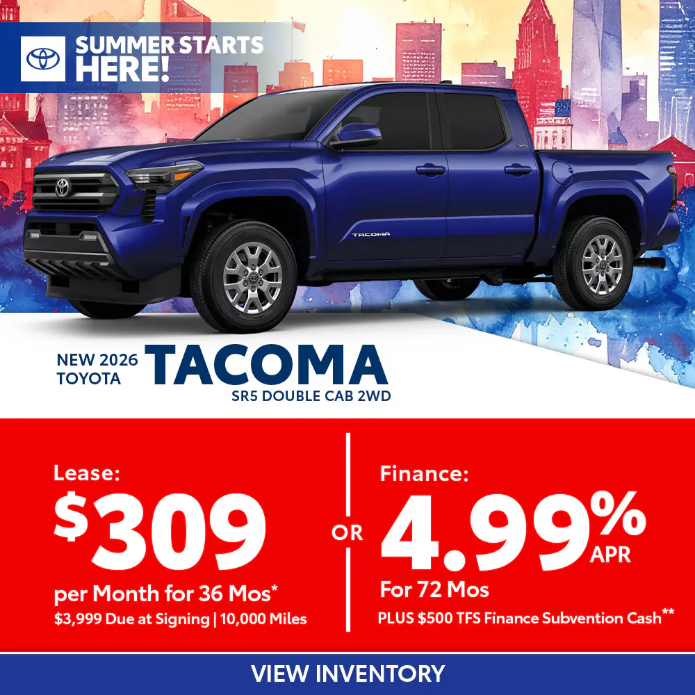 New 2026 Toyota Tacoma SR5 Double Cab 2WD
