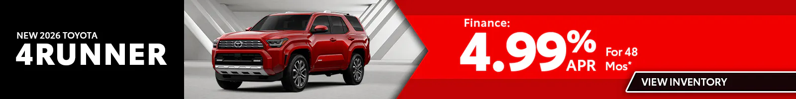 New 2026 Toyota 4Runner