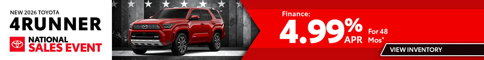 New 2026 Toyota 4Runner