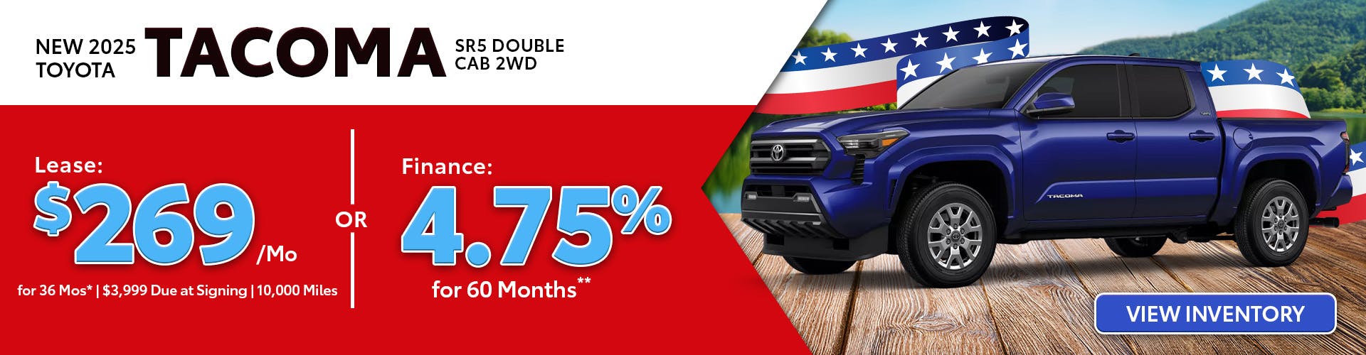 DA_June_New 2025 Toyota Tacoma SR5 Double Cab 2WD