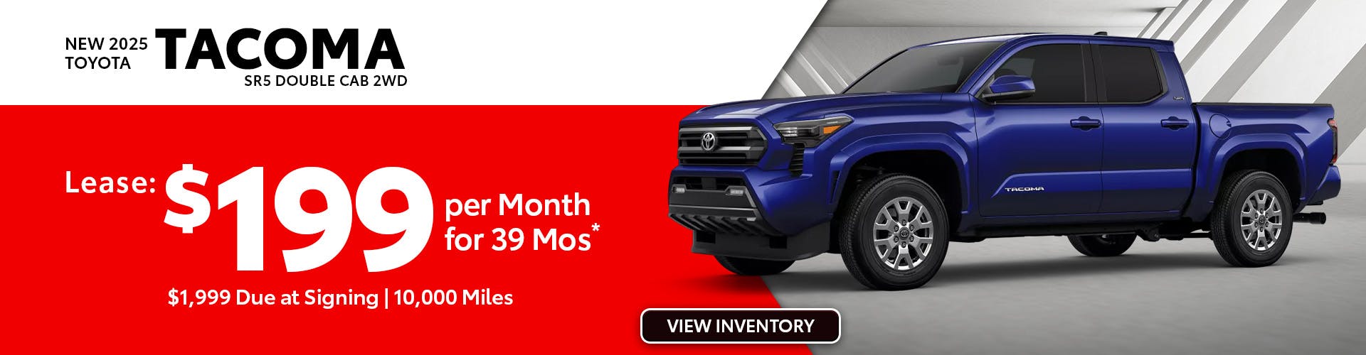 New 2025 Toyota Tacoma SR5 Double Cab 2WD