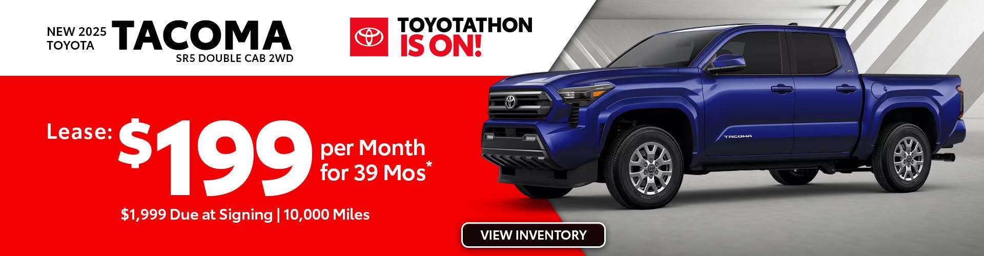 New 2025 Toyota Tacoma SR5 Double Cab 2WD