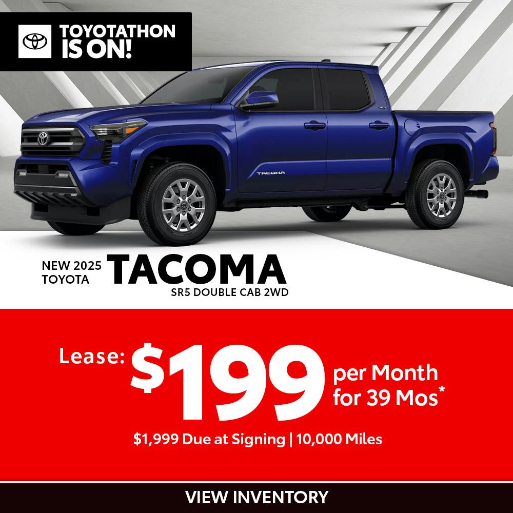 New 2025 Toyota Tacoma SR5 Double Cab 2WD
