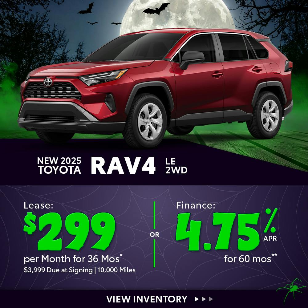 New 2025 Toyota RAV4 LE 2WD