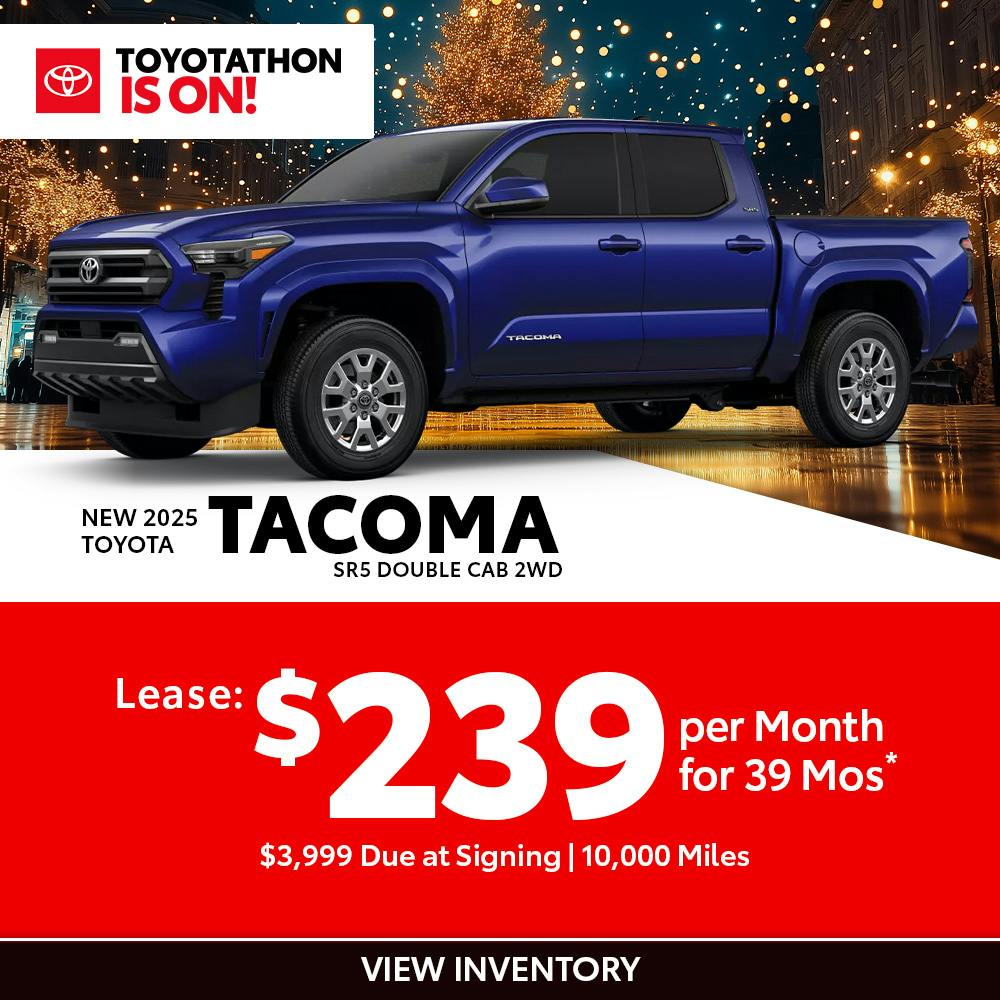 New 2025 Toyota Tacoma SR5 Double Cab 2WD