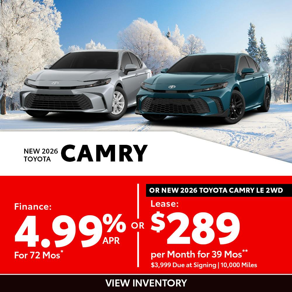 New 2026 Toyota Camry OR New 2026 Toyota Camry LE 2WD