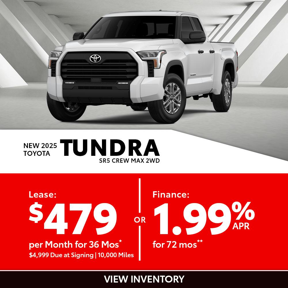Da_aug_New 2025 Toyota Tundra SR5 Crew Max 2WD