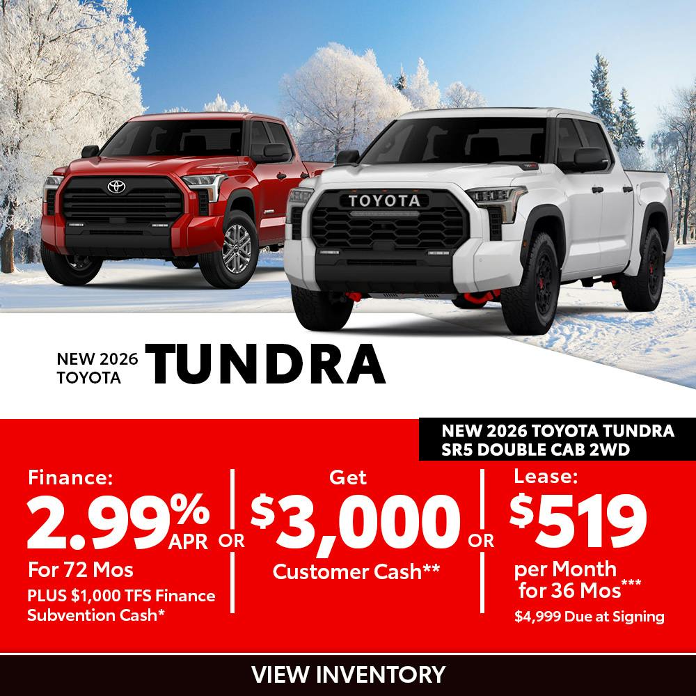 New 2026 Toyota Tundra OR New 2026 Toyota Tundra SR5 Crew Max 2WD