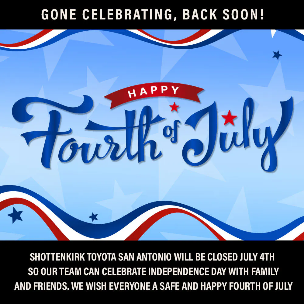 4th of July Closure