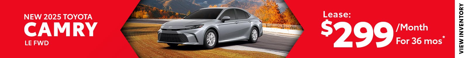 DA_Sept_New 2025 Toyota Camry LE FWD