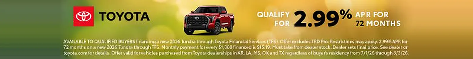 2.99% APR