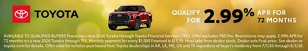 2.99% APR | Shottenkirk Toyota San Antonio