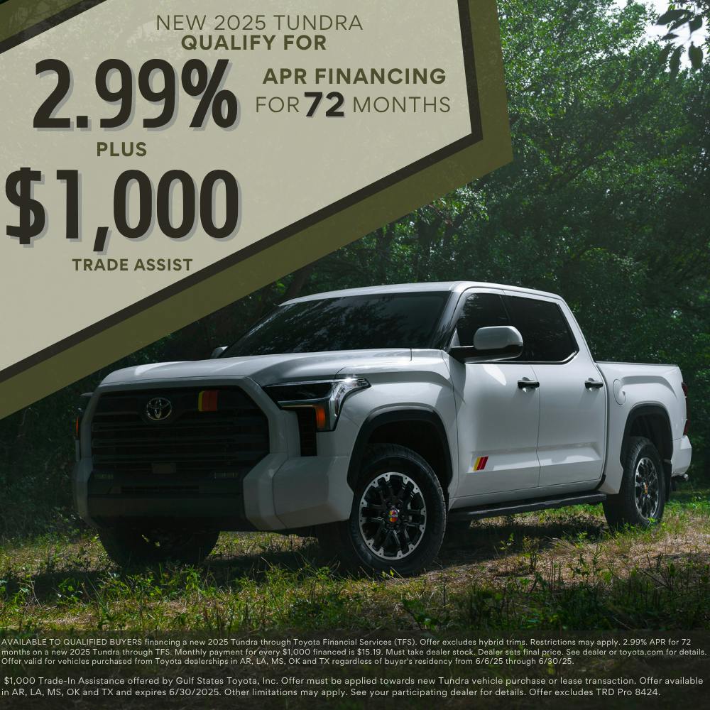 June 2025 GST Tundra