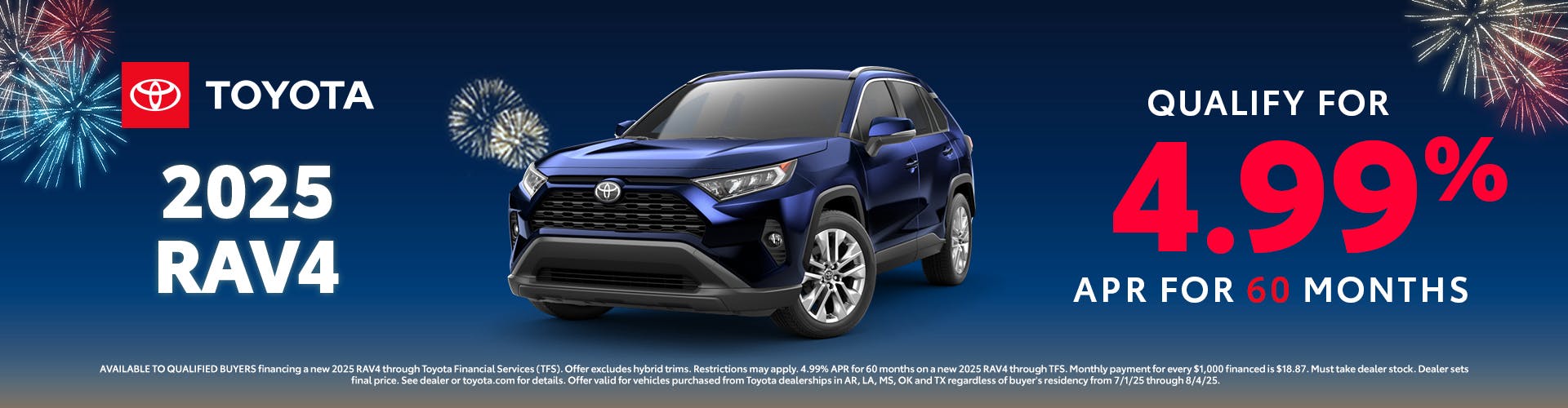 July 2025 GST APR RAV4