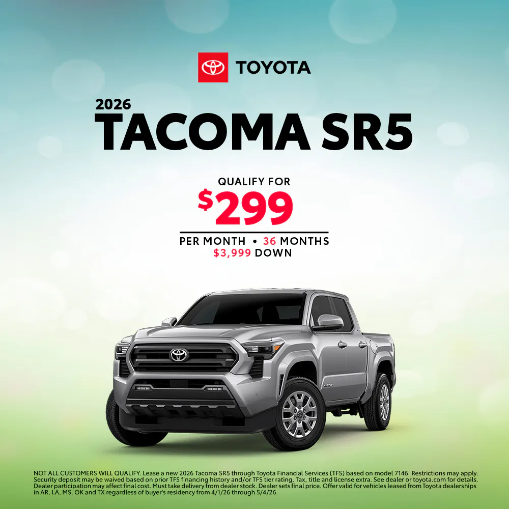 April 2026 GST Tacoma Lease