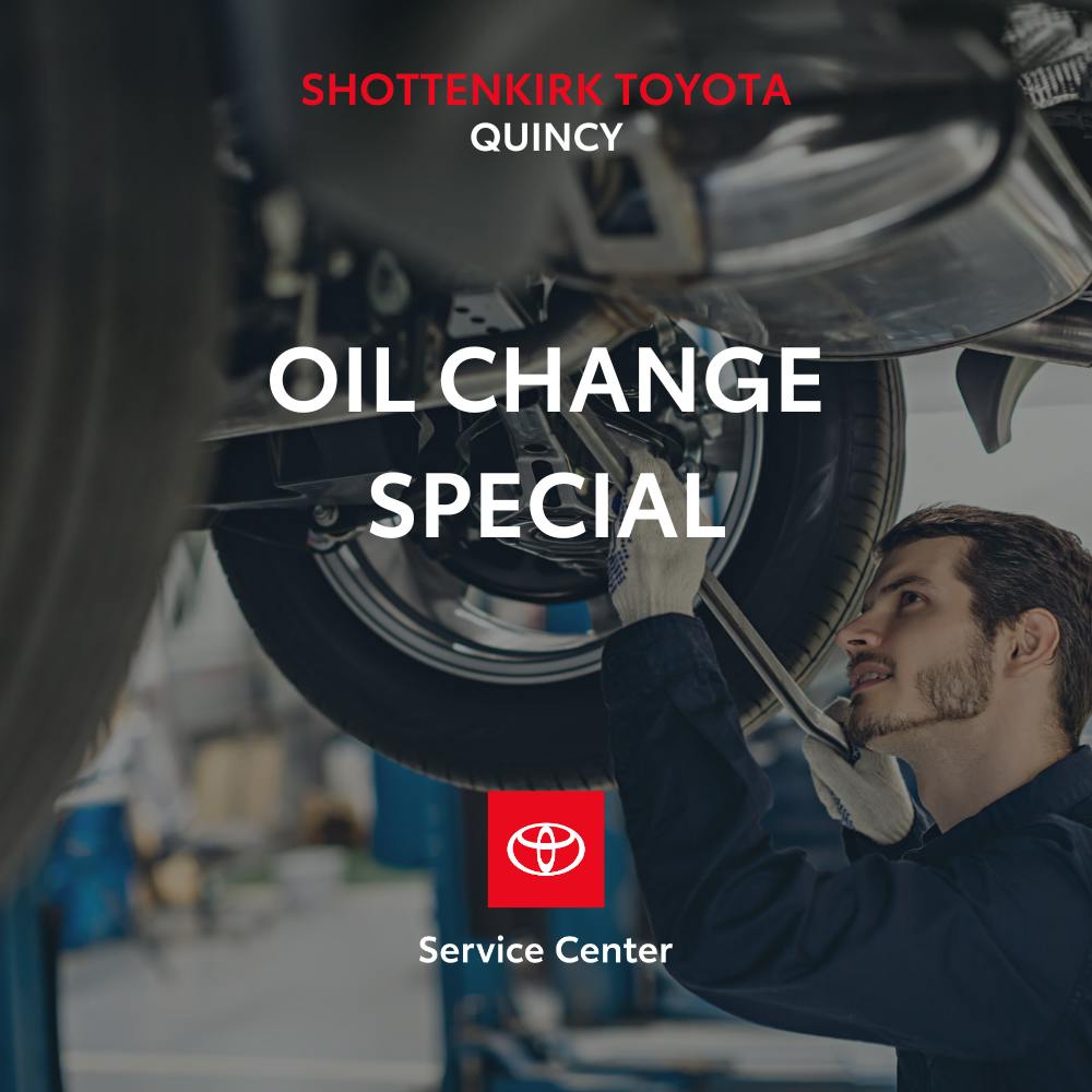 Oil Change Special | Shottenkirk Toyota of Quincy